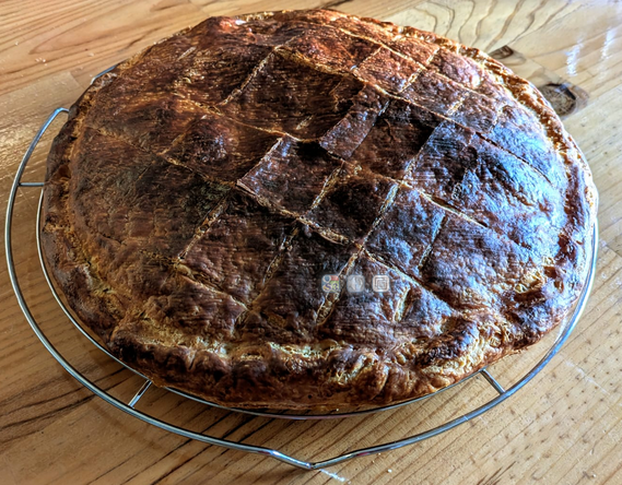 Galette des rois à la frangipane